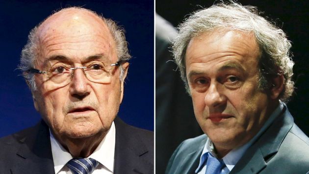 FIFA: Reducen suspensiones de Joseph Blatter y Michel Platini de 8 a 6 años. (Reuters)