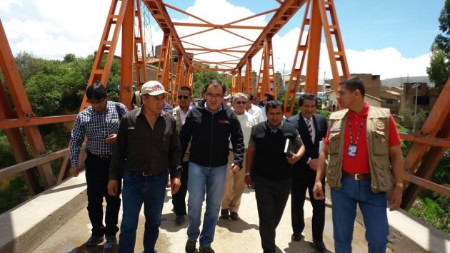 MTC reemplazará puente Chupuro ante crecida del río Mantaro. (Difusión)