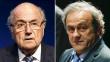 FIFA: Reducen suspensiones de Joseph Blatter y Michel Platini de 8 a 6 años