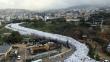 Líbano: Un inmenso 'río' de basura sin recoger se extiende por la capital Beirut
