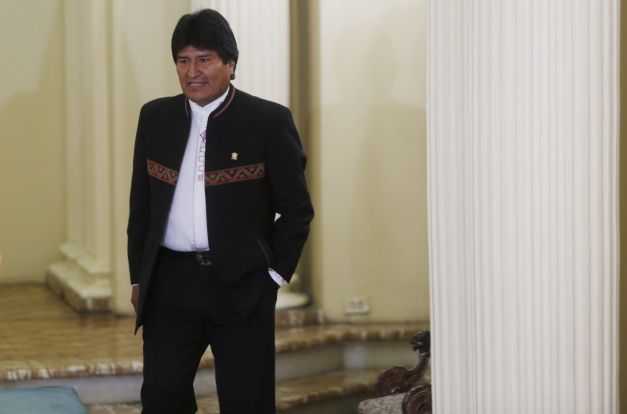 Evo Morales pide que si su hijo está con vida, se le permita quedarse con él (AP). 