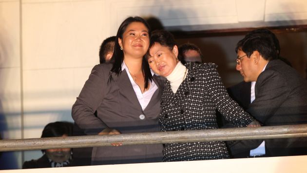 Keiko Fujimori habló sobre la adhesión de su madre a la campaña. (Perú21)