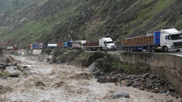 Cerrarán tramo entre Oroya y Corcona para realizar limpieza en la Carretera Central. (Anthony Niño de Guzmán)