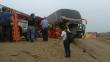Chancay: Un muerto por choque frontal entre ómnibus interprovincial y camión [Fotos]
