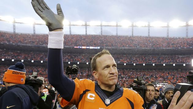 Peyton Manning anunció su retiro tras 18 años en el fútbol americano (NFL). (AP)