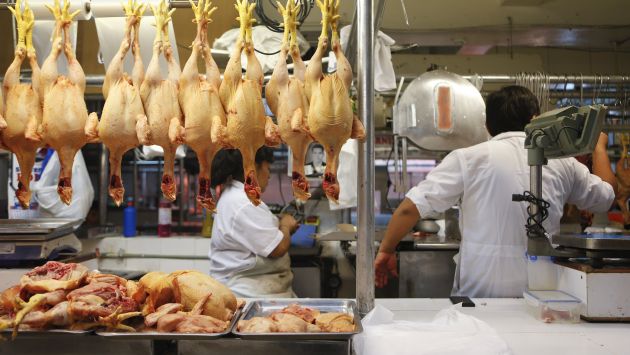 Precio del pollo es 23% más caro que el año pasado. (Gestión)