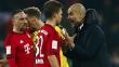 Mira cómo regaña Pep Guardiola a un joven jugador del Bayern Múnich por sus errores en el partido [Video]