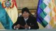Bolivia: Evo Morales pidió que renuncien aquellos funcionarios que no votaron a favor de reelección