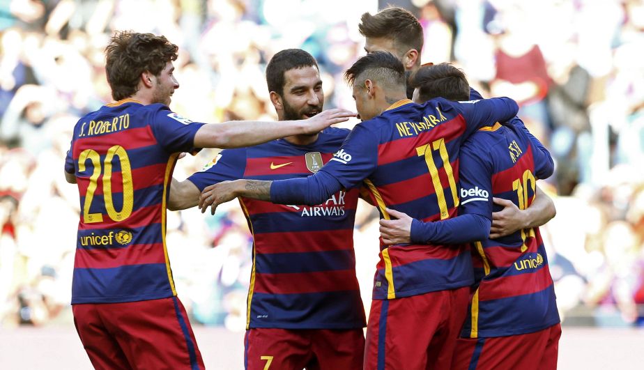 Barcelona apabulló 6-0 Getafe con una exhibición de Neymar y Messi 