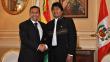 Evo Morales afirma que Perú apoya su propuesta de que ferrocarril bioceánico pase por Bolivia
