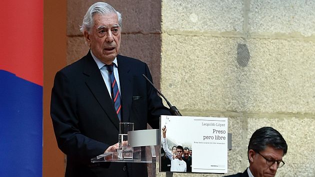 Mario Vargas Llosa sobre Leopoldo López: "La cárcel lo ha engrandecido". (AFP)
