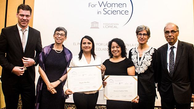 Dos investigadoras peruanas fueron reconocidas con el premio 'Por Las Mujeres en la Ciencia'. (Difusión)