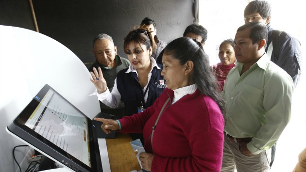Elecciones 2016: ONPE dispone locales para que practiques el voto electrónico. (Andina)