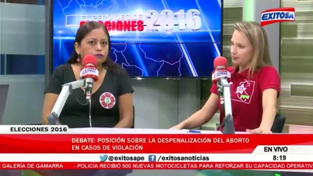 Luciana León: "(Si te violan) puedes hacerte un lavado vaginal". (Radio Exitosa / Captura)