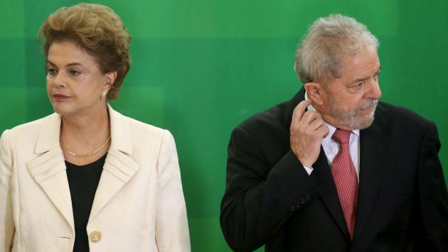 Lula da Silva dirigía esquema de corrupción en Petrobras y Dilma Rousseff lo sabía, según senador. (Reuters)