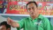 Gregorio Santos: El 29 de marzo determinarán si continúa o no con prisión preventiva