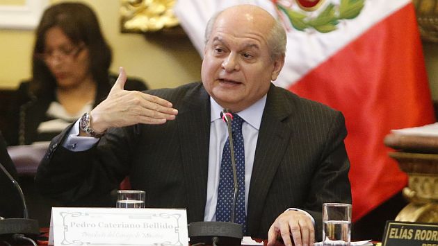 Pedro Caterino niega que el gobierno favorezca o perjudique a algún candidato. (Perú21)
