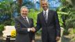 Barack Obama y Raúl Castro se reunieron en el Palacio de la Revolución Cubana [Fotos y video]
