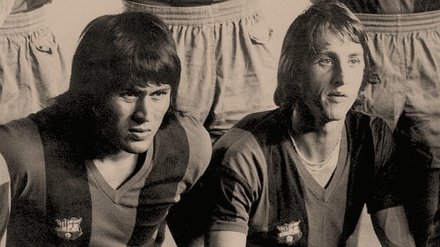 Hijo mayor de Hugo Sotil le dio la noticia del fallecimiento de Johan Cruyff. (USI)