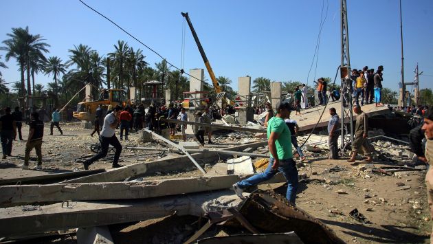 Unos 27 muertos y más de 50 heridos dejó atentado al sur de Bagdad. (EFE/Referencial)