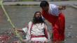 Semana Santa: Así fue el bautizo del 'Cristo Cholo' en el Paseo de las Aguas [Fotos]