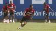 Selección peruana: Carlos Lobatón entrenó de forma diferenciada  