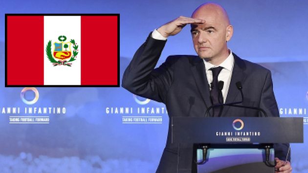 Gianni Infantino, presidente de la FIFA, visitará el Perú. (AFP)