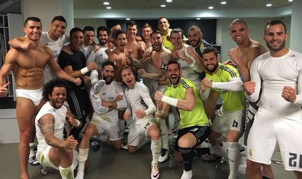 Los 'merengues' celebran el triunfo sobre el Barcelona, su clásico rival (Instagram Real Madrid)
