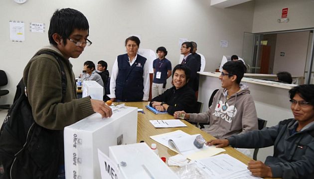 San Marcos: ONPE brindará asistencia técnica para sus elecciones internas de este domingo. (Andina)