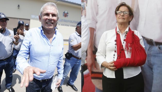 En la mira. Luis Castañeda Lossio y Susana Villarán citados por comisión Lava Jato. (Perú21)