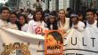 Anel Townsend asistió a marcha contra Keiko Fujimori y luego a mitin de cierre de campaña de APP [Fotos y videos]