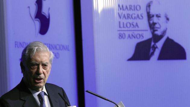 "Si (Keiko Fujimori) ganara las elecciones sería una gran desgracia", dijo Vargas Llosa. (EFE)