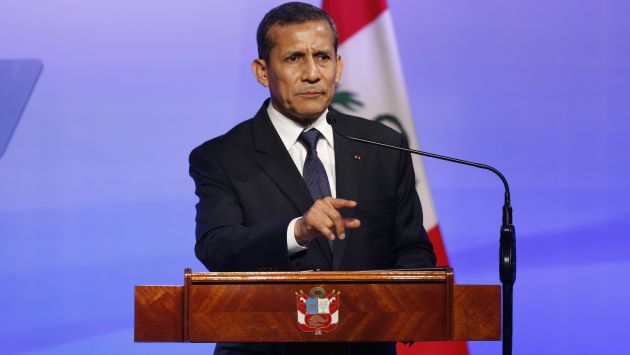 Humala aseguró que atentado terrorista es un hecho aislado que no pone en peligro el desarrollo de las elecciones (Mario Zapata)
