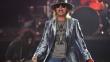 Axl Rose se fracturó un pie durante concierto con Guns N' Roses [Video]
