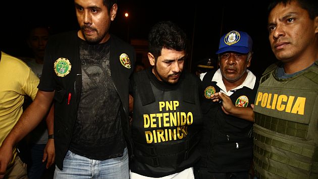 La última persona capturada bajo esta modalidad fue Juan Berríos, implicado en el caso Gerald Oropeza. (Trome)