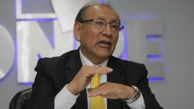 Mariano Cucho, jefe de la ONPE. (Perú21)
