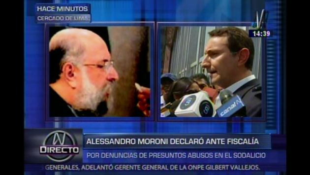 Alessandro Moroni rechazó acusaciones en su contra por supuestos abusos psicológicos. (Captura de TV)