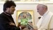 Evo Morales recomienda al papa Francisco tomar coca: "Así aguanta toda la vida" [Fotos]