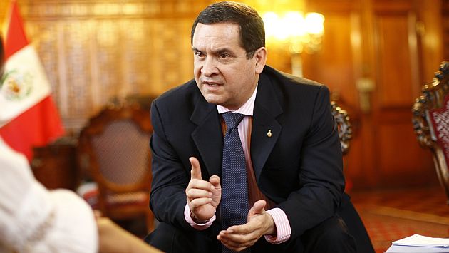 Luis Iberico cuestiona a Ollanta Humala por atentado terrorista en el VRAEM. (Anthony Niño de Guzmán/Perú21)