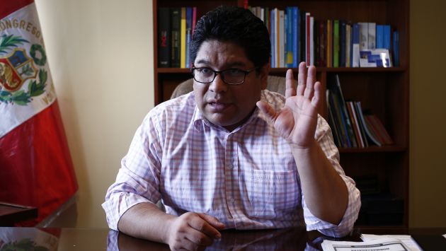 Rennán Espinoza consideró que ha llegado el fin de Perú Posible. (Perú21)