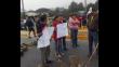 Panamericana Norte: Vecinos de Puente Piedra bloquearon vía por falta de semáforos y puentes peatonales [Fotos]