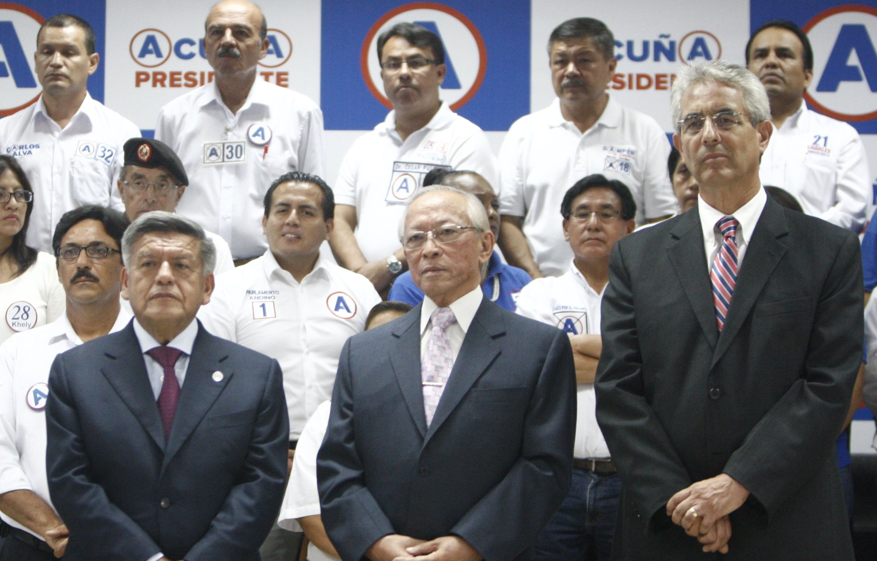 Alianza para el Progreso, Restauración Nacional y Somos Perú conformaron la Alianza APP. (Perú21)