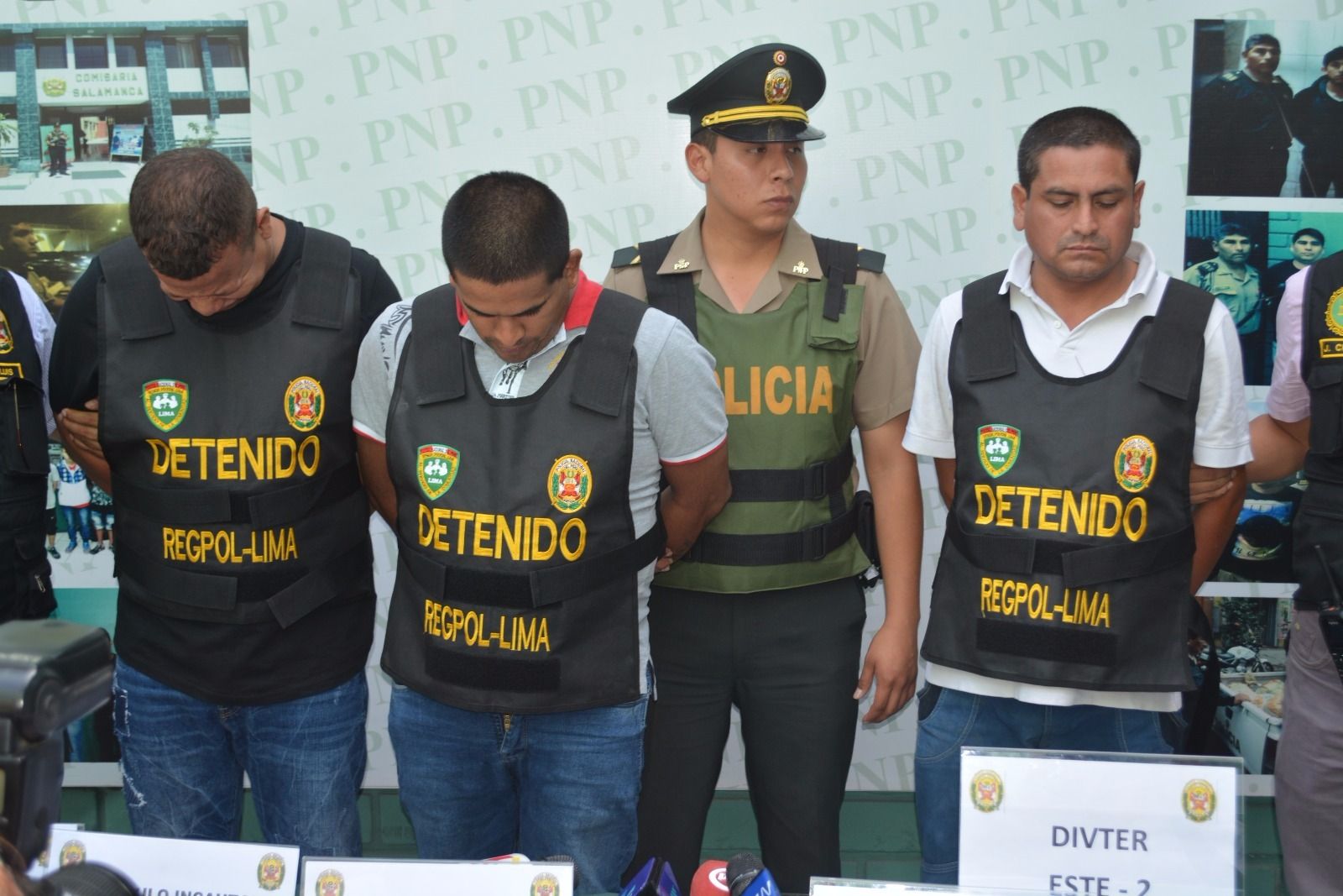 PNP capturó a a 3 delincuentes tras persecución en calles de San Luis y La Victoria. (Difusión)