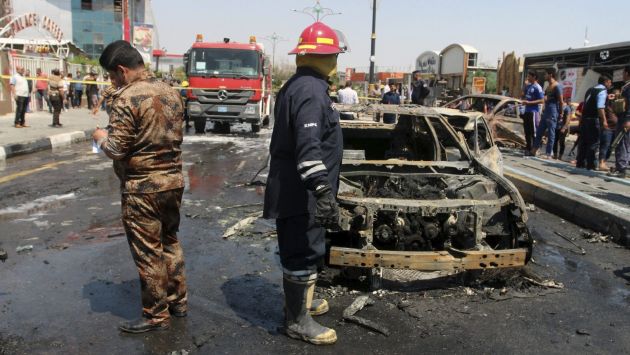 Al menos 6 muertos y unos 30 heridos por la explosión de un coche bomba en Bagdad. (EFE/Referencial)