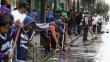 Gamarra: Iniciaron limpieza de calles en emporio comercial de La Victoria