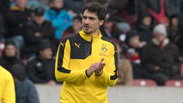 Mats Hummels se quiere ir del Borussia Dortmund, lo confirmó el propio club.  (EFE)