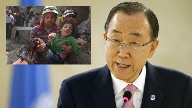 Secretario General de la ONU condenó ataque sobre hospital en Siria. (Reuters/Getty Images)