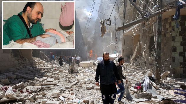 Siria: Ataque a hospital de Alepo acabó con la vida del último pediatra de la zona. (EFE/Composición)