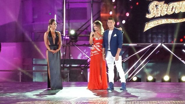 Dorita Orbegoso y Luigi Carbajal participan en la nueva temporada de 'El gran show'. (USI)