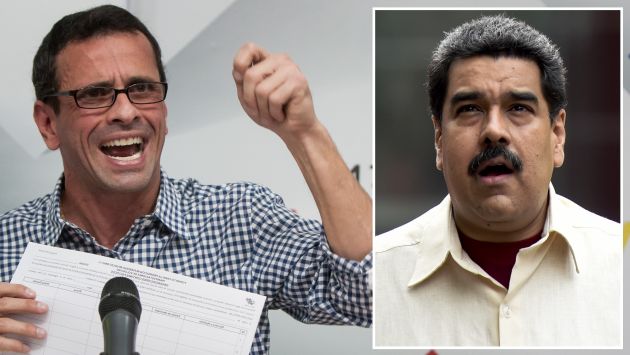 CNE de Venezuela tiene 5 días para verificar firmas para revocar a Nicolás Maduro, advierte Henrique Capriles. (EFE/AFP)